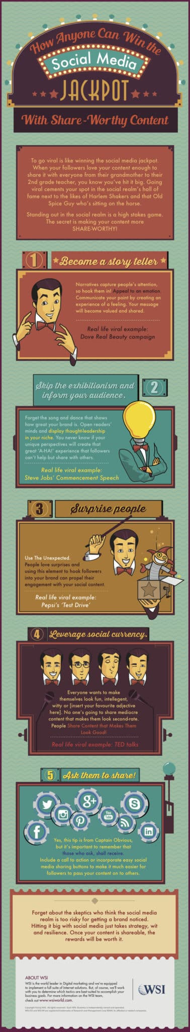 Infographic - The Secret to Winning the Social Media Jackpot