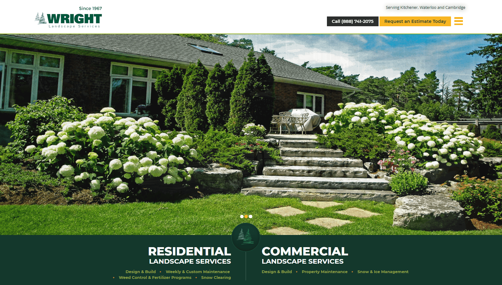 Wright Landscape Services Homepage