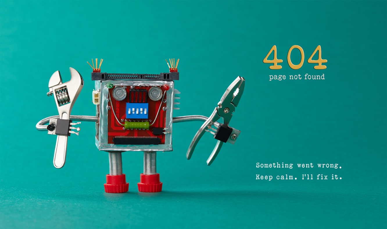 funny 404 page